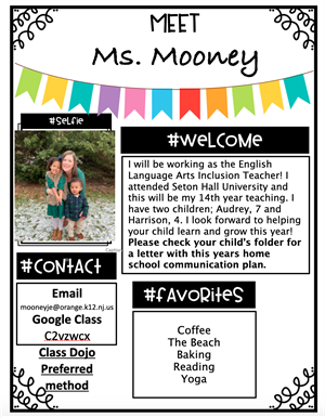 Meet Ms. Mooney
